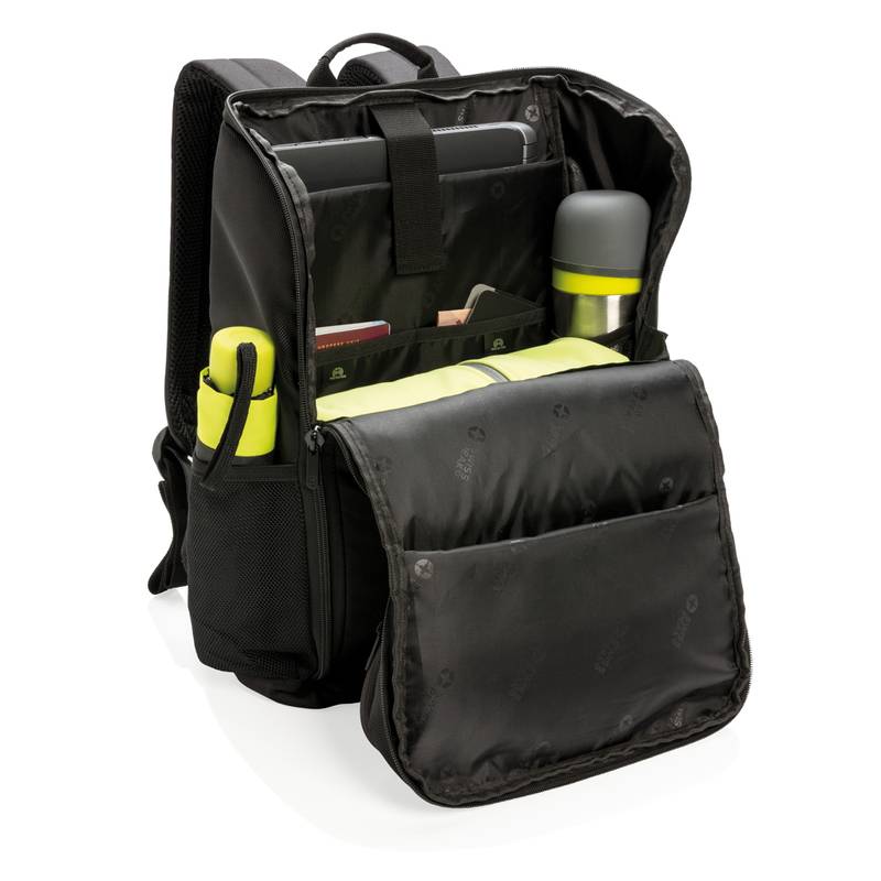 Swiss Peak RFID batoh pre 15" notebook s ľahkým prístupom, čierna